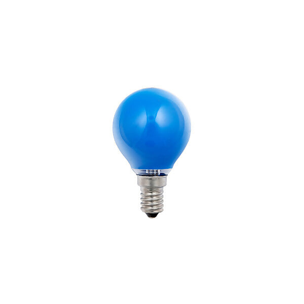 Scharnberger+Hasenbein Tropfenlampe 45x75mm E14 230V 25W blau 40268